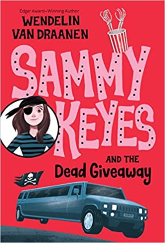 Book cover for "Sammy Keyes and the Dead Giveaway" by Wendelin Van Draanen