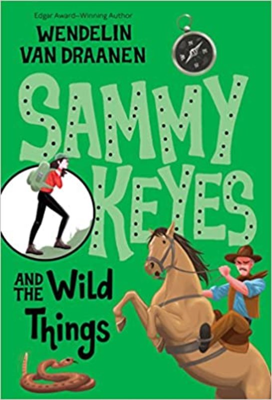 Book cover for "Sammy Keyes and the Wild Things" by Wendelin Van Draanen