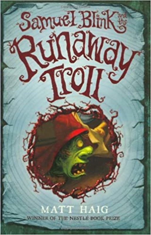 Book cover for "Samuel Blink and the Runaway Troll"