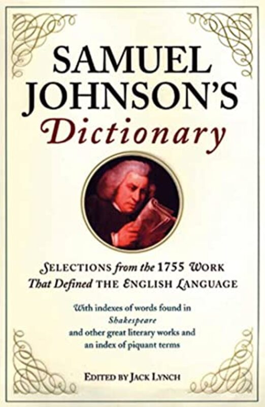 Book cover for "Samuel Johnson's Dictionary" by Jack Lynch