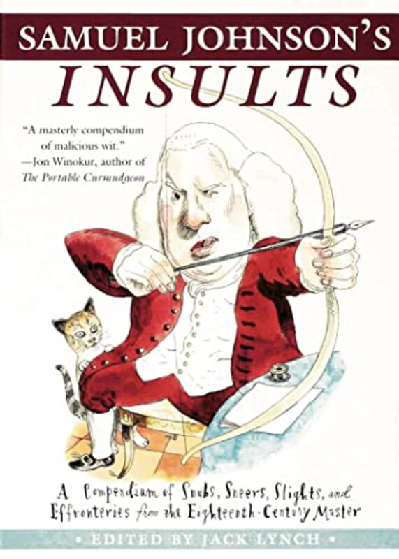 Book cover for "Samuel Johnson's Insults" by Jack Lynch