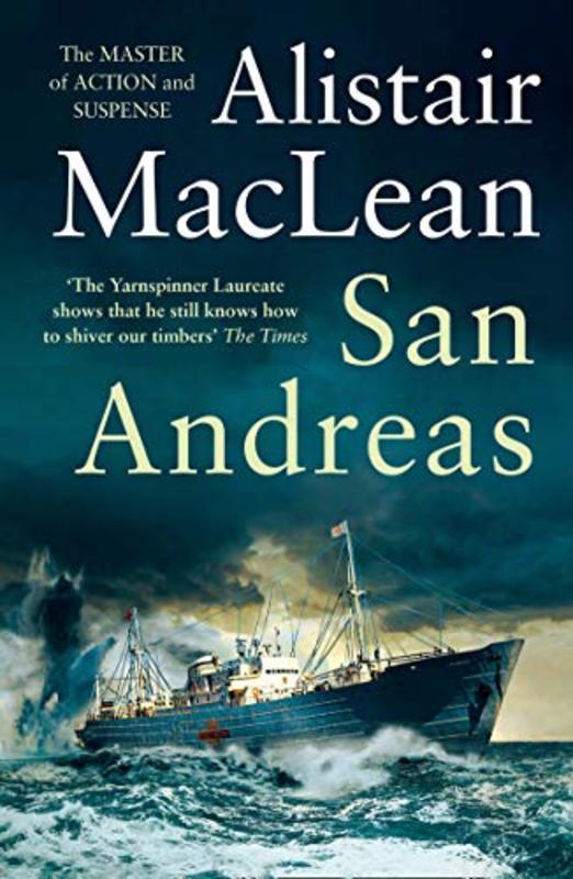 Book cover for "San Andreas" by Alistair MacLean