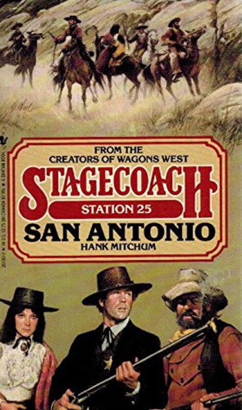 Book cover for "San Antonio" by Hank Mitchum