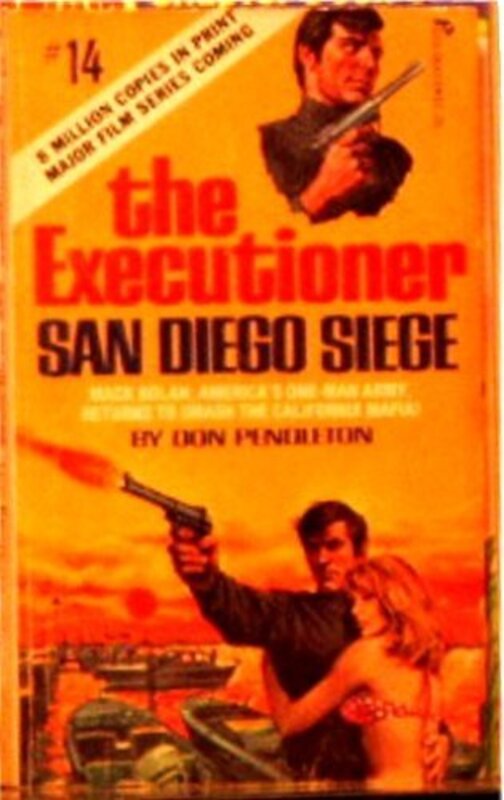 Book cover for "San Diego Siege" by Don Pendleton