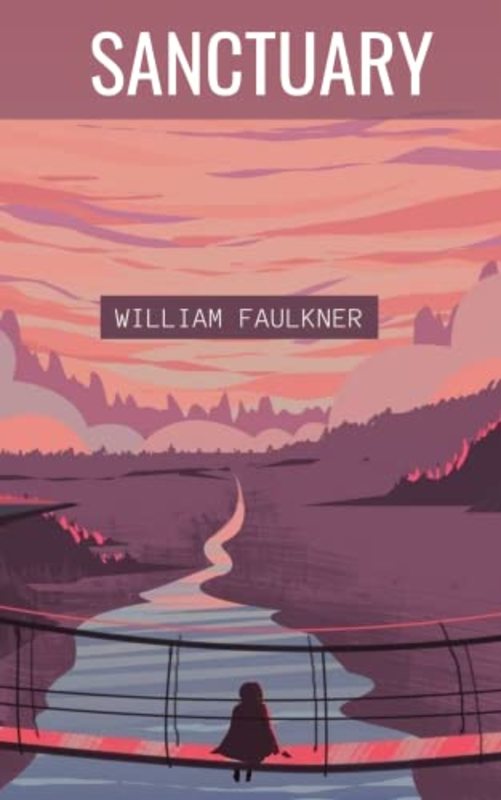 Book cover for "Sanctuary" by William Faulkner
