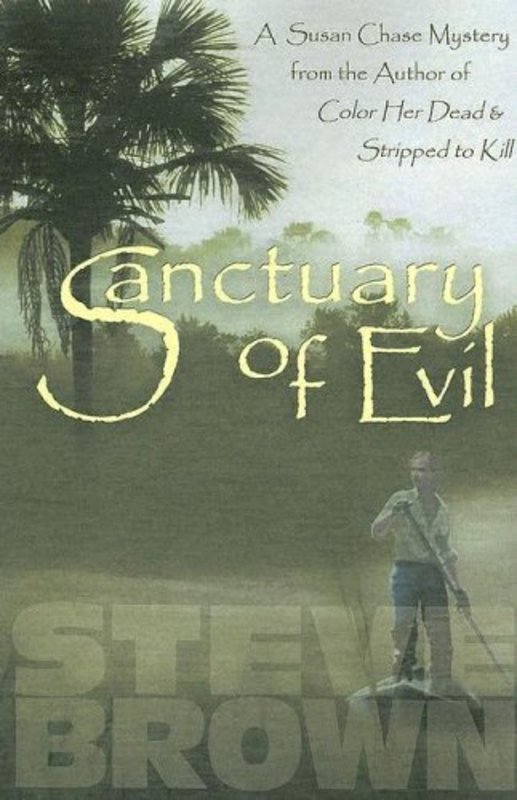 Book cover for "Sanctuary of Evil" by Steve Brown