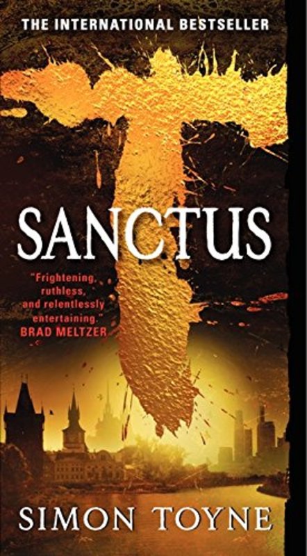 Book cover for "Sanctus" by Simon Toyne