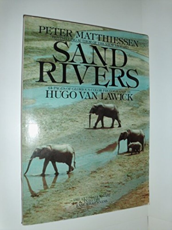Book cover for "Sand Rivers" by Peter Matthiessen