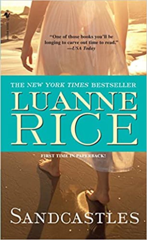 Book cover for "Sandcastles" by Luanne Rice
