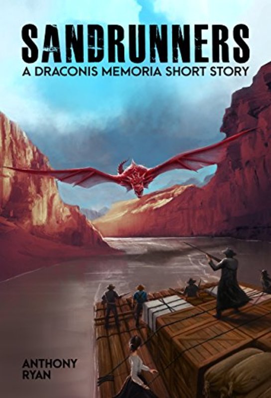 Book cover for "Sandrunners" by Anthony Ryan