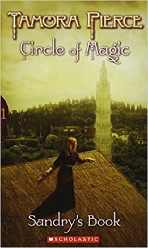 Book cover for "Sandry's Book / The Magic in the Weaving" by Tamora Pierce