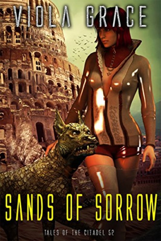 Book cover for "Sands of Sorrow" by Viola Grace