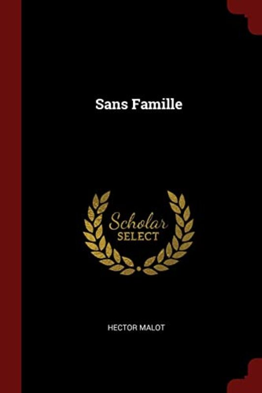 Book cover for "Sans Famille" by Hector Malot