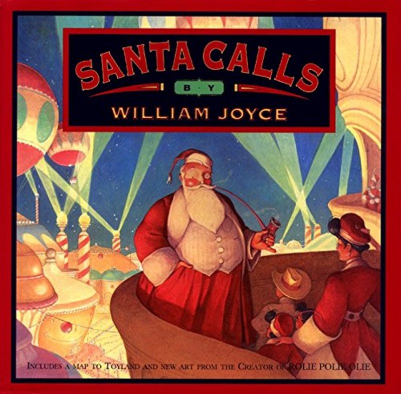 Book cover for "Santa Calls" by William Joyce