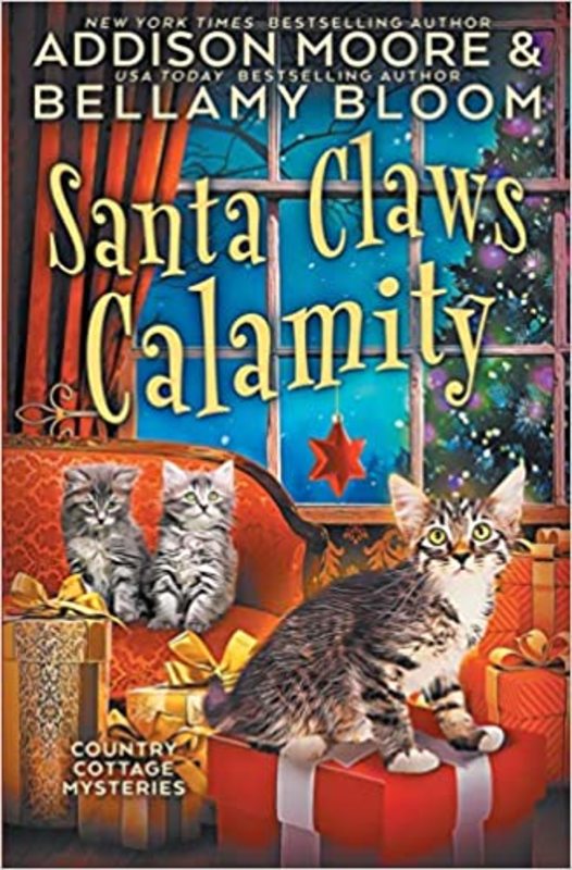 Book cover for "Santa Claws Calamity" by Addison Moore
