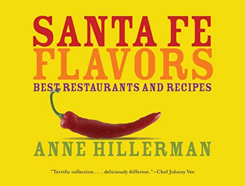 Book cover for "Santa Fe Flavors" by Anne Hillerman