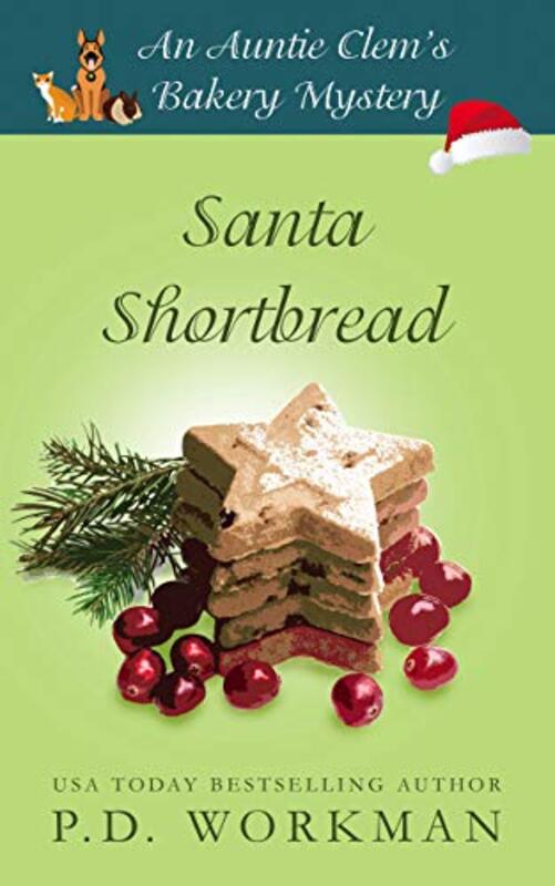Book cover for "Santa Shortbread" by PD Workman