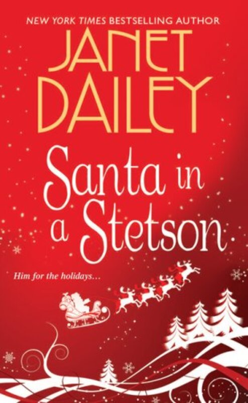 Book cover for "Santa in a Stetson" by Janet Dailey