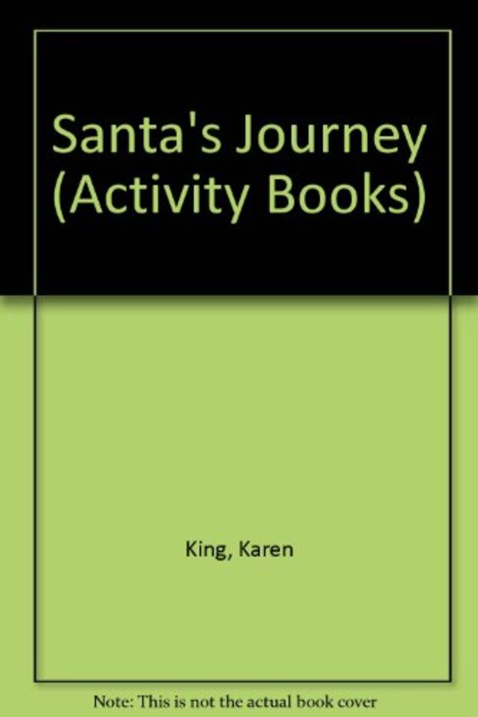 Book cover for "Santa's Journey" by Karen King