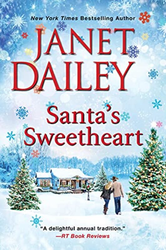 Book cover for "Santa's Sweetheart" by Janet Dailey