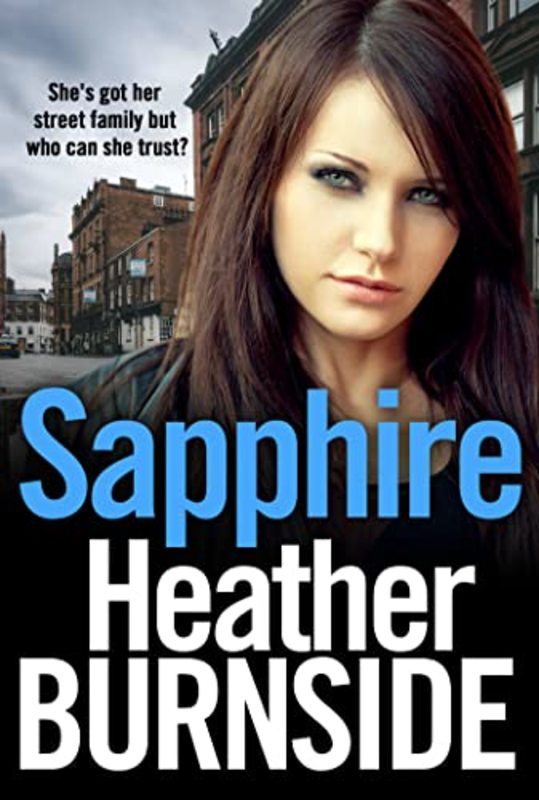 Book cover for "Sapphire" by Heather Burnside