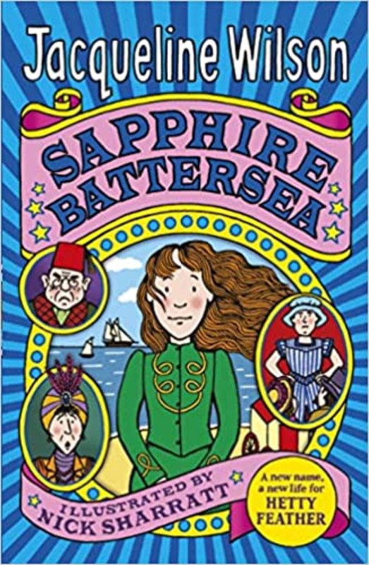 Book cover for "Sapphire Battersea" by Jacqueline Wilson