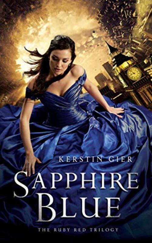 Book cover for "Sapphire Blue" by Kerstin Gier