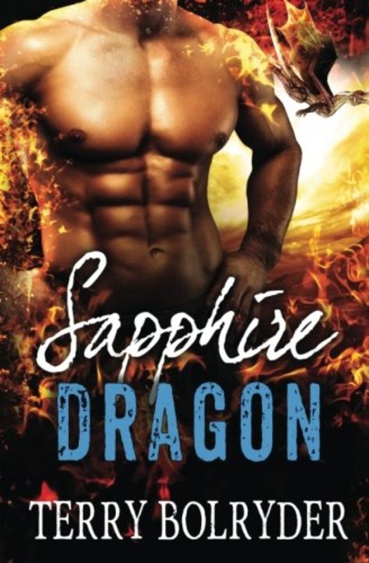 Book cover for "Sapphire Dragon" by Terry Bolryder