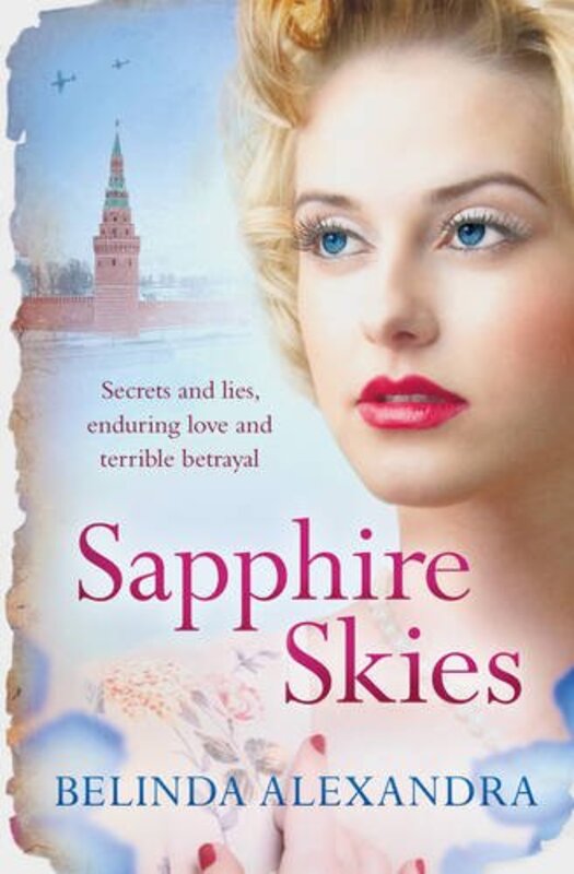 Book cover for "Sapphire Skies" by Belinda Alexandra