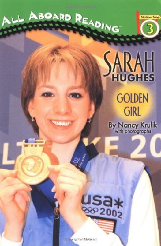 Book cover for "Sarah Hughes" by Nancy Krulik
