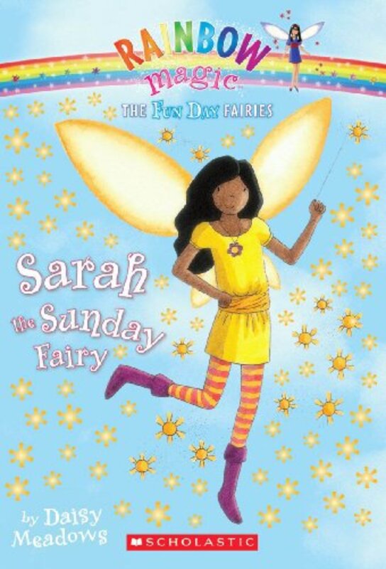 Book cover for "Sarah the Sunday Fairy" by Daisy Meadows