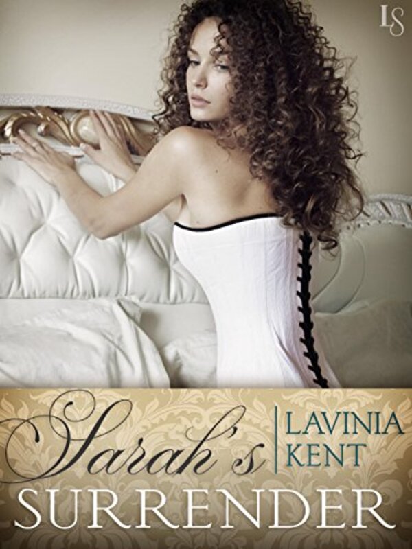Book cover for "Sarah's Surrender" by Lavinia Kent