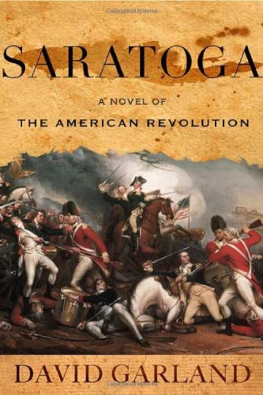 Book cover for "Saratoga" by Conrad Allen