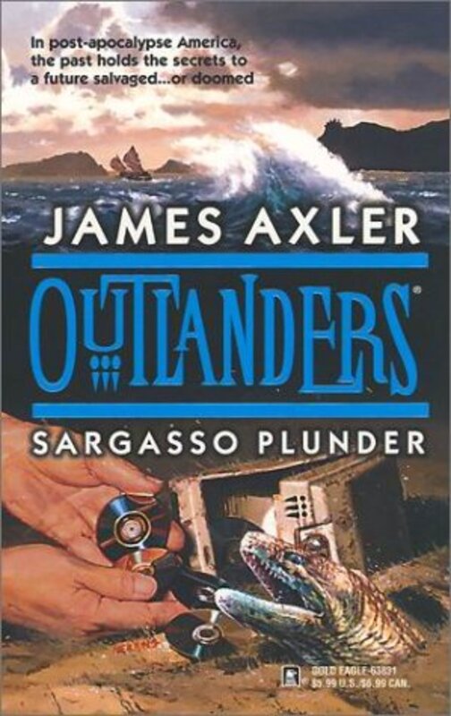 Book cover for "Sargasso Plunder" by James Axler