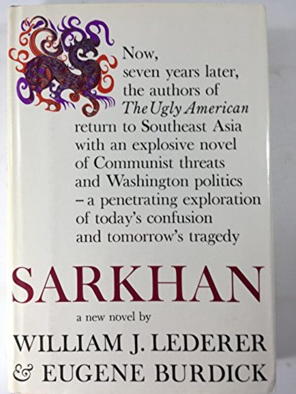 Book cover for "Sarkhan" by Eugene Burdick
