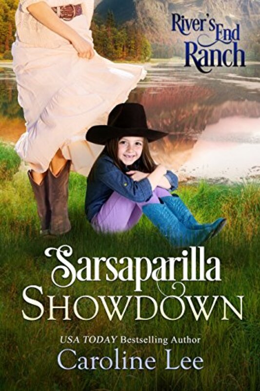 Book cover for "Sarsaparilla Showdown" by Caroline Lee