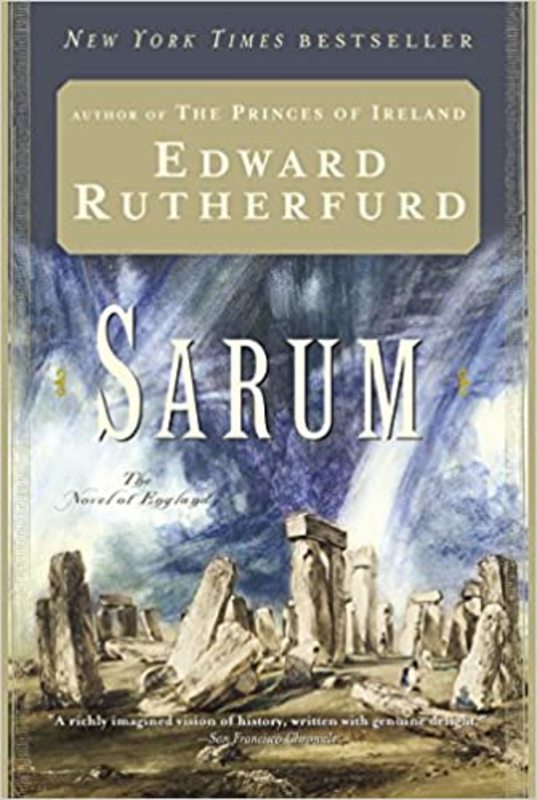 Book cover for "Sarum" by Edward Rutherfurd