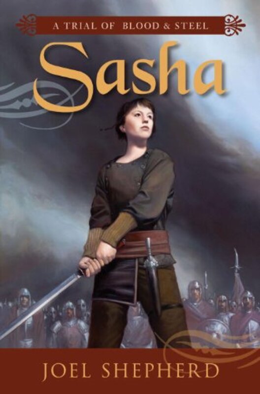 Book cover for "Sasha" by Joel Shepherd