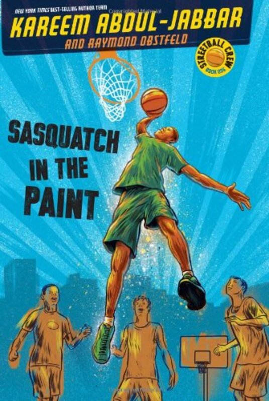 Book cover for "Sasquatch in the Paint" by Raymond Obstfeld