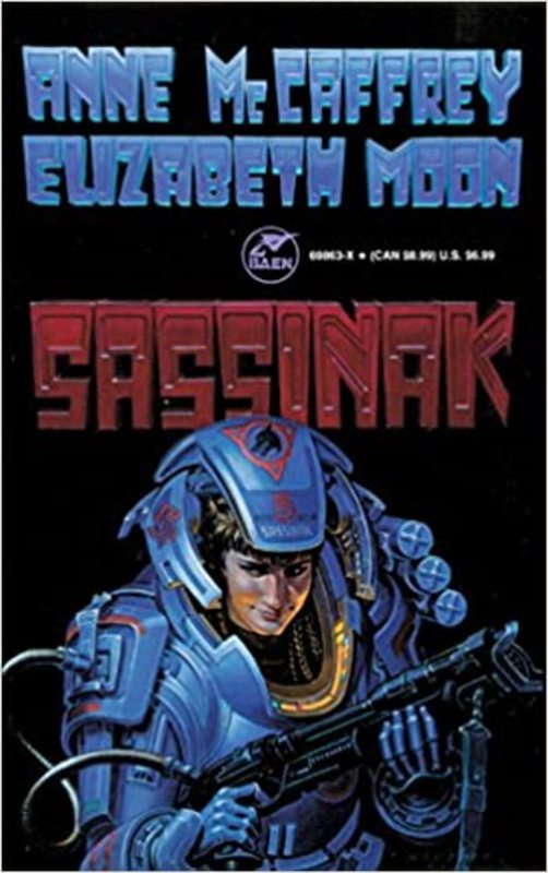Book cover for "Sassinak" by Anne McCaffrey