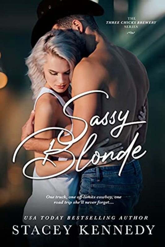 Book cover for "Sassy Blonde" by Stacey Kennedy