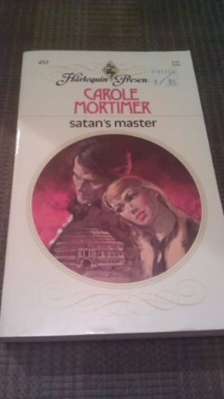 Book cover for "Satan's Master" by Carole Mortimer