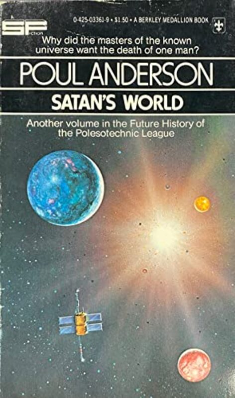 Book cover for "Satan's World" by Poul Anderson