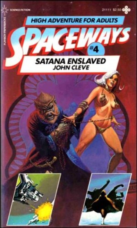 Book cover for "Satana Enslaved" by Roland J Green
