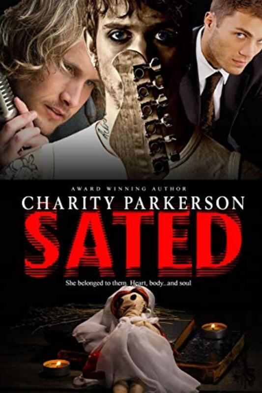 Book cover for "Sated" by Charity Parkerson
