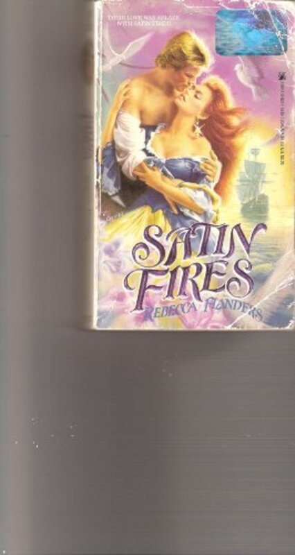 Book cover for "Satin Fires" by Donna Ball