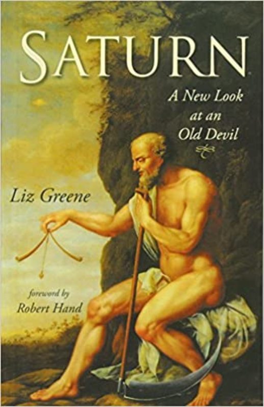 Book cover for "Saturn" by Liz Greene