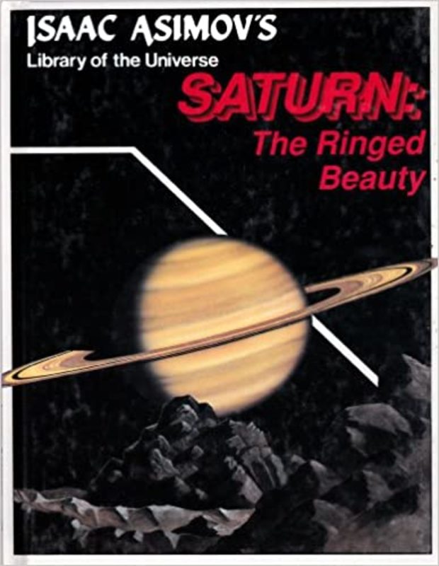 Book cover for "Saturn" by Isaac Asimov