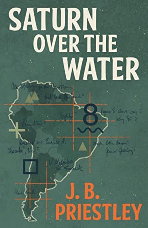Book cover for "Saturn Over the Water" by JB Priestley