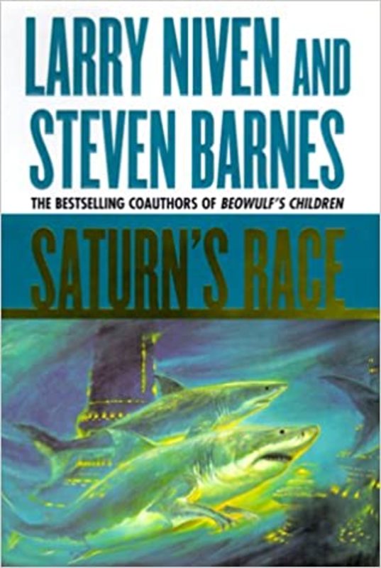 Book cover for "Saturn's Race" by Steven Barnes